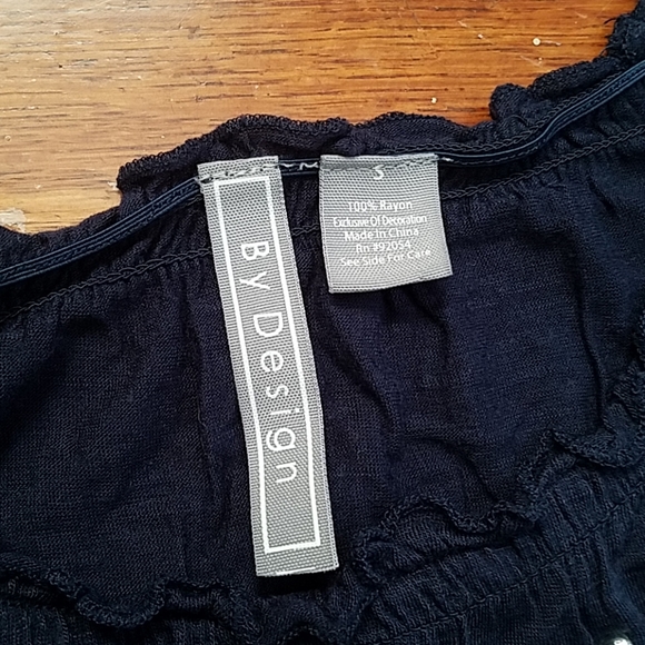 Blue sequin shirt *3/$15* - Picture 2 of 4